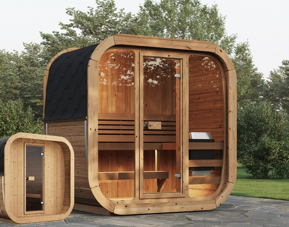 Icon 125 outer sauna for 2-3 people