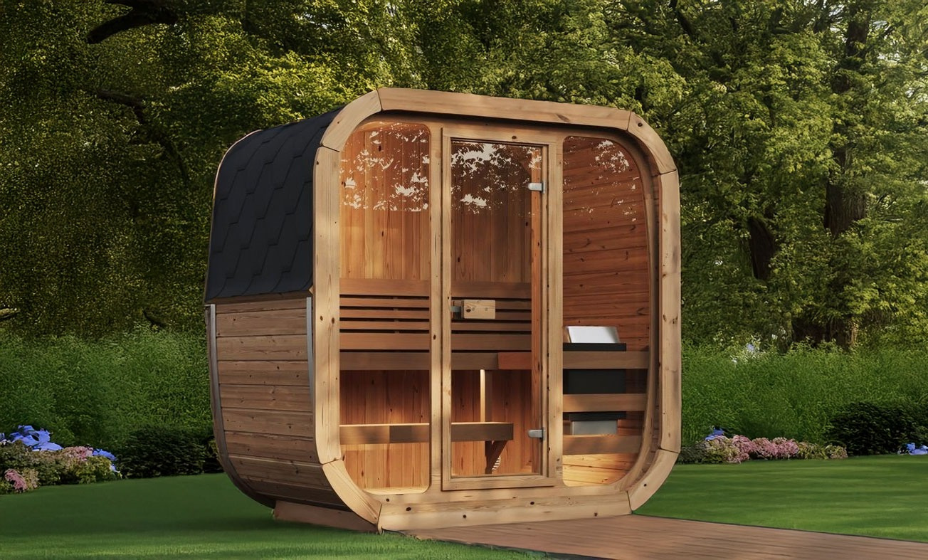 Icon 125 outer sauna for 2-3 people
