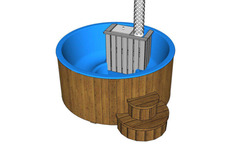 Outdoor Bub/Hot Tub Delux Tub External