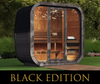 Sauna zewnętrzna Icon 125 Black Limited Edition dla 2-3 osób