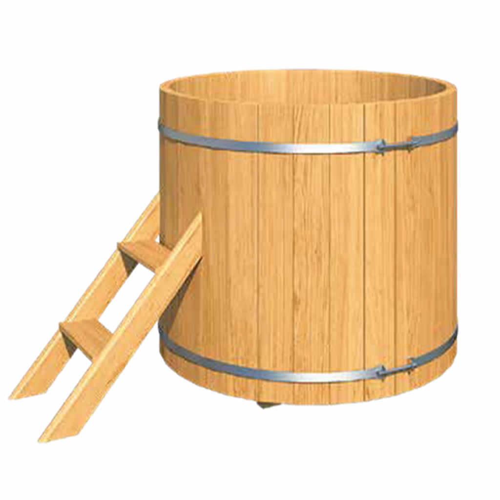 Nowoczesna Balia Zewnętrzna Cold Tub 120 | Drewno Thermowood | Zimna Wanna | SPA | Relaks | Wellness