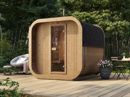 Icon 200 s Gartensauna für 4 Personen